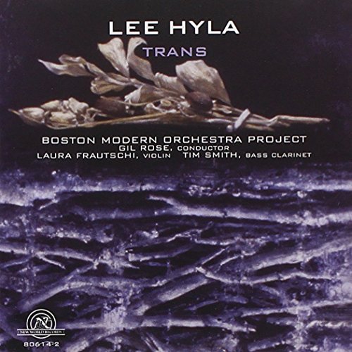 "CD cover with dried leaves on water, dark background, and white text."