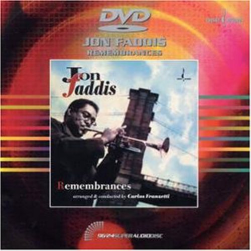 DVD cover featuring jazz musician Jon Faddis with a trumpet and cityscape.
