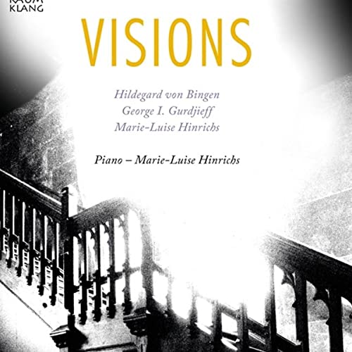 CD cover for "Visions" by Marie-Luise Hinrichs, featuring a staircase.