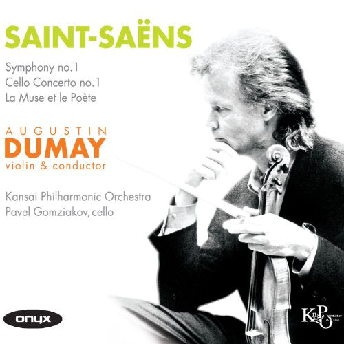CD cover featuring violinist Augustin Dumay and orchestra details.
