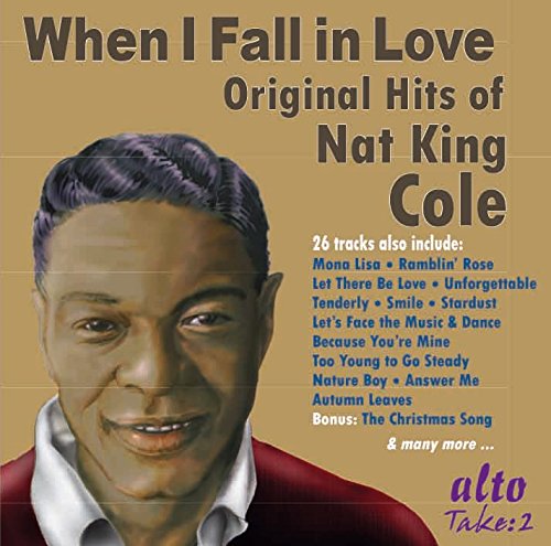 CD cover featuring a portrait of Nat King Cole and song titles.