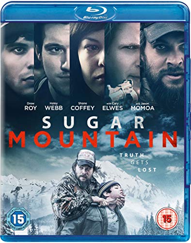Sugar Mountain" Blu-ray cover featuring five actors and a snowy landscape.