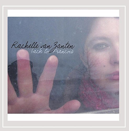 A woman's face and hand pressed against a foggy window, with text overlay.