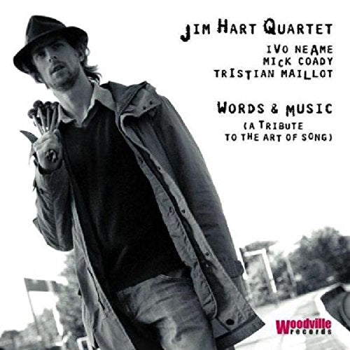CD cover featuring Jim Hart, a musician in a hat and jacket.