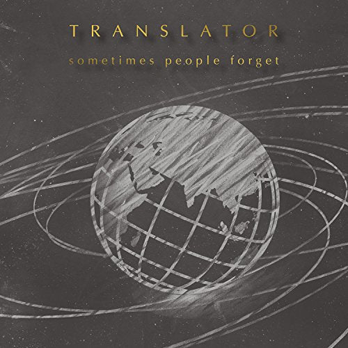 A CD cover featuring a sketched globe on a dark background with yellow text.