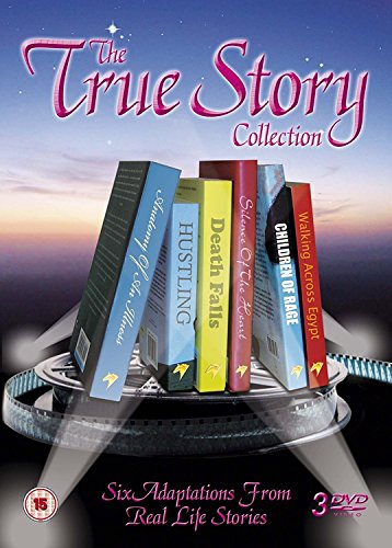DVD cover with stacked books and title “The True Story Collection.”