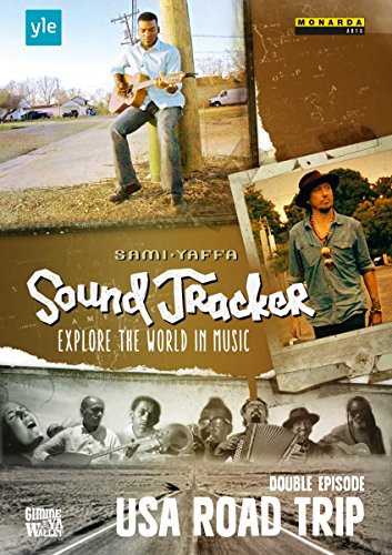 DVD cover for "Sound Tracker: Explore the World in Music" with musician images.