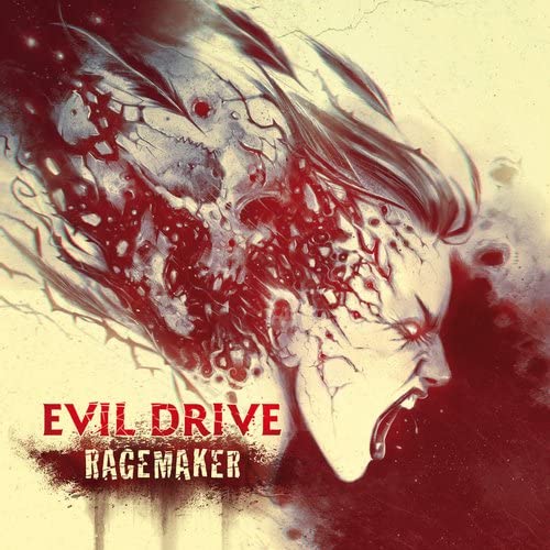 CD cover art: distressed face dissolving into red and black splashes.