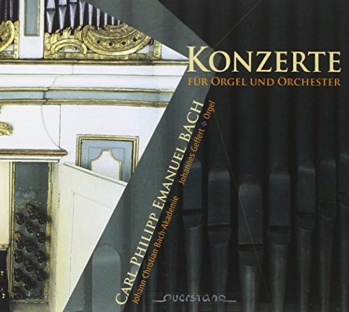 "CD cover with a photo of an ornate organ and pipes, titled 'KONZERTE'."