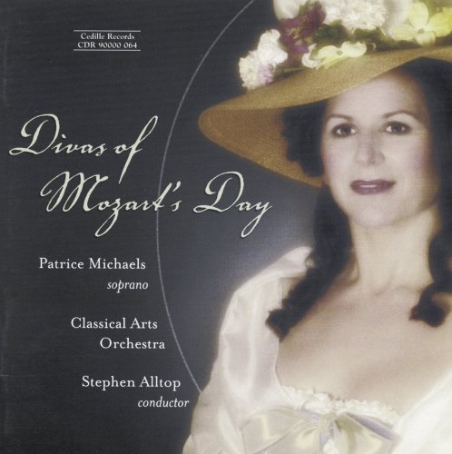 "CD cover featuring a woman in 18th-century attire and floral hat."