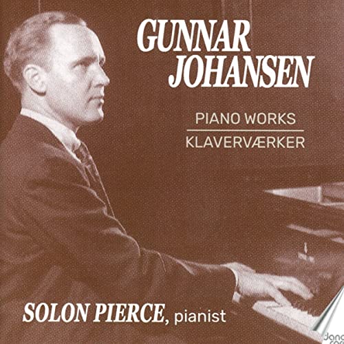 Black and white portrait of a man playing the piano, CD cover.