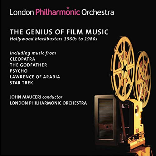 CD cover for “The Genius of Film Music” by the London Philharmonic Orchestra.