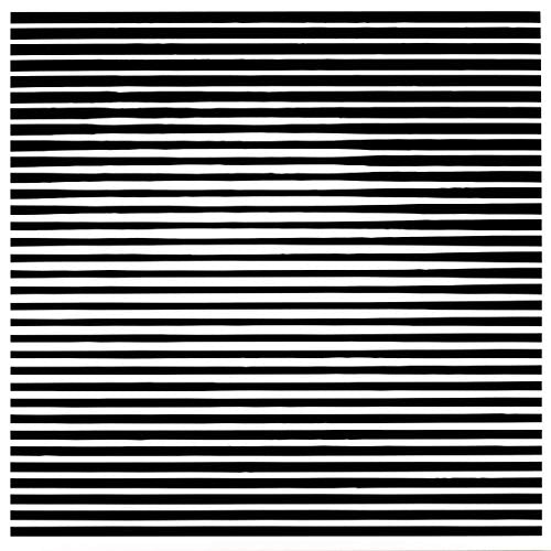 Black and white striped album cover for Le Butcherettes vinyl record.