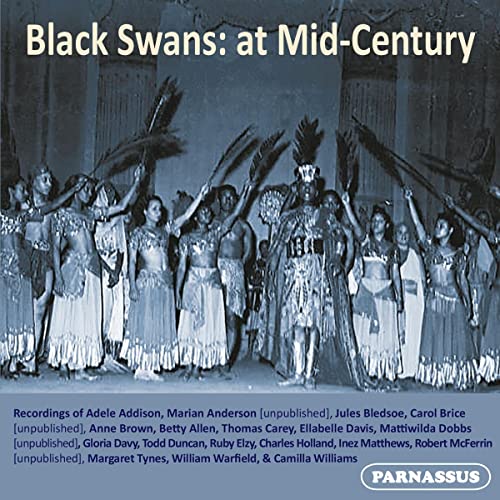 CD cover featuring a chorus line of Black performers in costume.