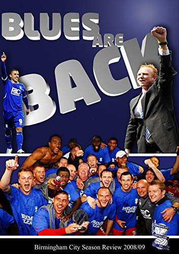 DVD cover for Birmingham City's 2008/09 season review, featuring players.