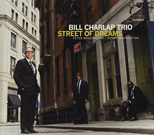 CD cover for Bill Charlap Trio’s “Street Of Dreams” featuring musicians.