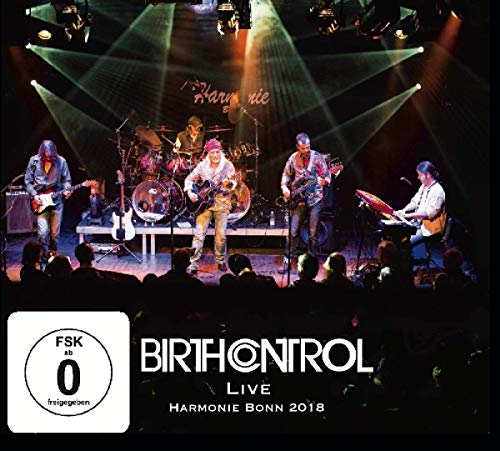 Live concert photo of band Birth Control performing on stage.