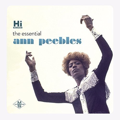 Album cover with Ann Peebles raising her arms, wearing a black and white outfit.