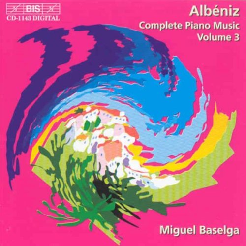 "CD cover with abstract colorful swirl design on a pink background, featuring artist and title."