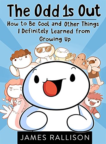 "The Odd 1s Out" book cover featuring a cartoon character surrounded by others on blue.