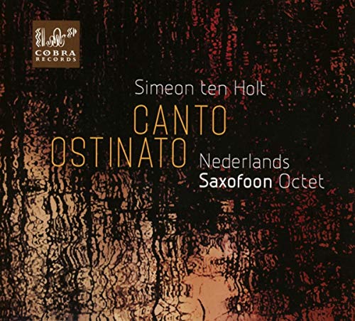 A CD cover with abstract black, red, and gold background and white and yellow text.