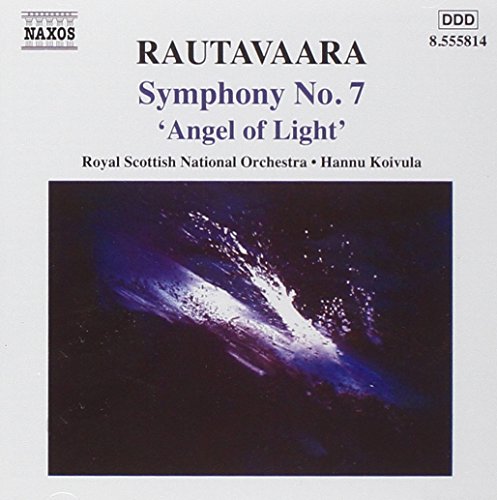 CD cover for Rautavaara’s Symphony No. 7, featuring a nebula image.