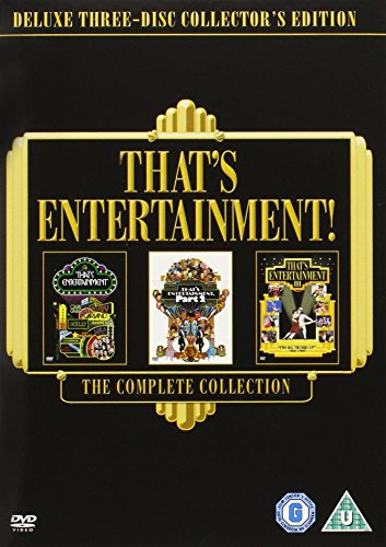 DVD cover for "That's Entertainment!" three-disc collector's edition.