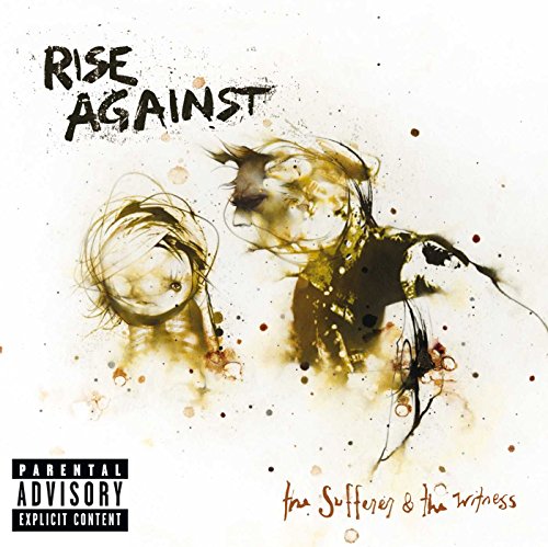CD cover for Rise Against’s “The Sufferer & The Witness” with abstract figures.