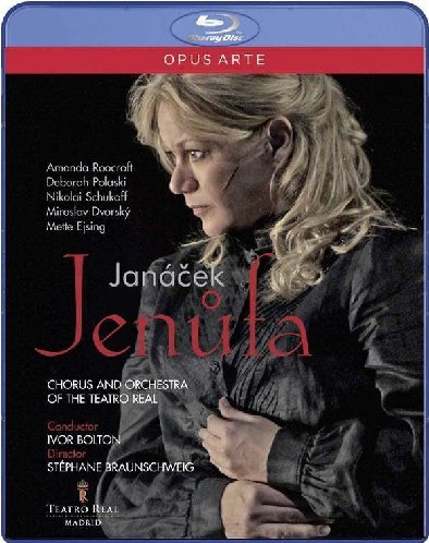Blu-ray case cover featuring a blonde woman in a dark dress.