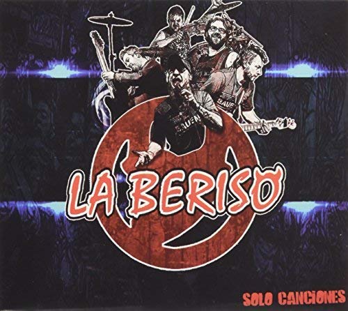 CD cover for “La Beriso - Solo Canciones” featuring a band illustration.