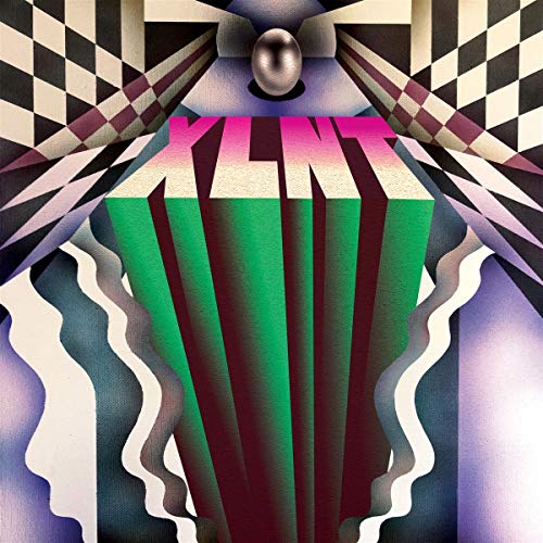 Album cover for Xlnt - High Tide, abstract geometric design.