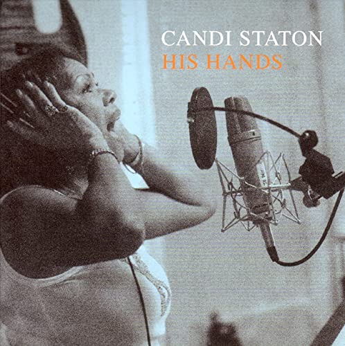 Candi Staton album cover, showing a singer at a microphone.