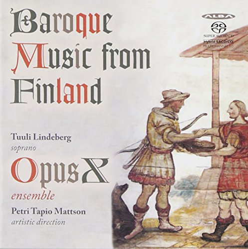 CD cover: "Baroque Music from Finland" with historical painting.