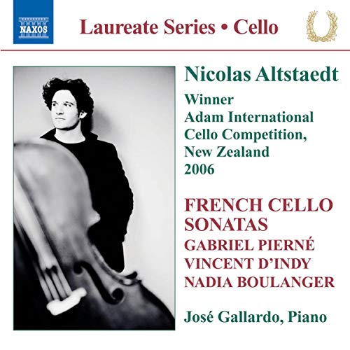 CD cover featuring cellist Nicolas Altstaedt and pianist José Gallardo.