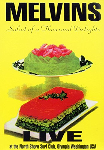 Melvins "Salad Of A Thousand Delights" DVD cover with vintage food imagery.