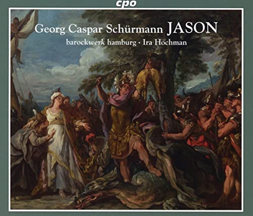 CD cover depicting a Baroque painting of figures in classical attire.