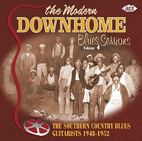 CD cover for "Modern Downhome Blues Sessions Vol 4" with vintage photo.