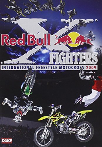 DVD cover for Red Bull X Fighters, featuring motocross stunts.