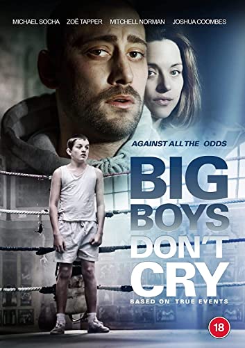 DVD cover for "Big Boys Don't Cry" featuring a young boxer and couple.