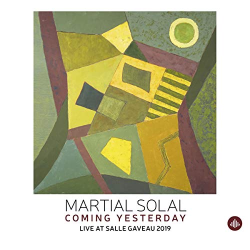 CD cover: abstract geometric painting with text "Martial Solal Coming Yesterday".