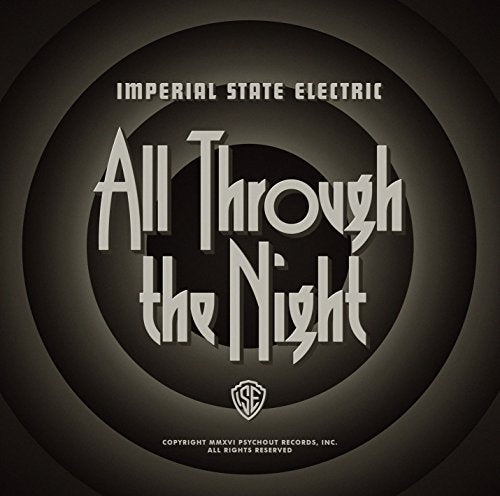 CD cover for Imperial State Electric’s “All Through The Night” album.