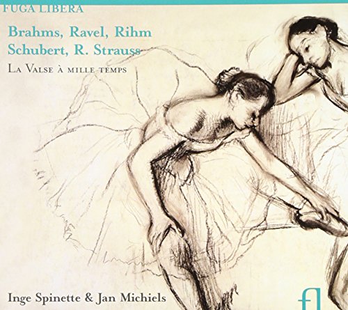 A sketch of a woman dancing, with another woman in the background.