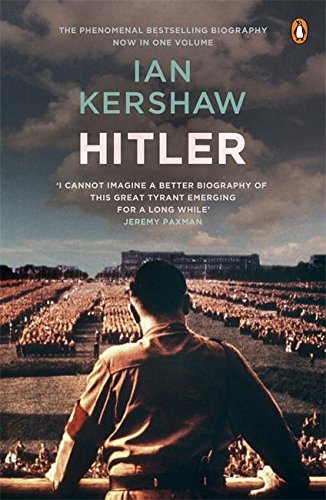 Book cover with man standing before a large crowd, cloudy sky, and author name "Ian Kershaw".