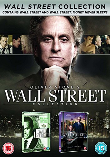 "Image shows a DVD cover for the 'Wall Street Collection' with two DVDs below."