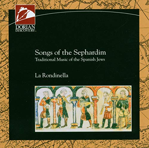 CD cover for “La Rondinella - Songs Of The Sephardim” with musicians.