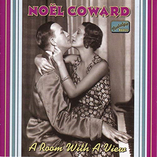 CD cover featuring Noel Coward and a couple embracing, titled "A Room With A View".