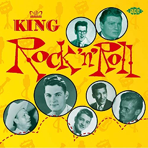 CD cover for “King Rock ‘n’ Roll Vol.1” featuring portraits of musicians.