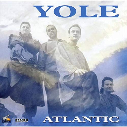 CD cover for Yole’s “Atlantic” featuring three men and a fourth partially visible.