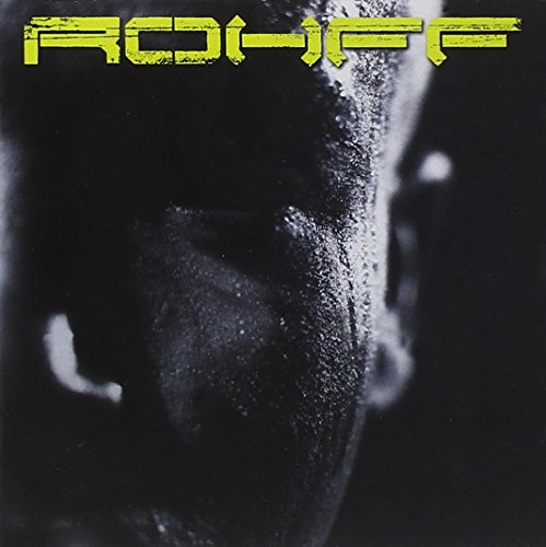 CD cover: Dark, grainy portrait with yellow text "ROHFF".