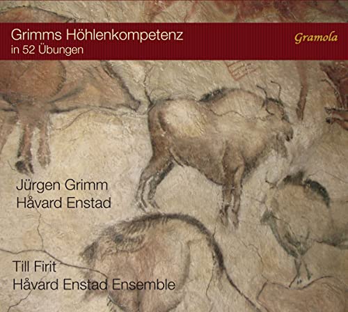 CD cover with cave painting depictions of bison and other animals.